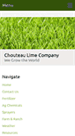 Mobile Screenshot of chouteaulime.com